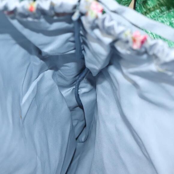 GUCCI Hand Bag Straw Green Red - Picture 16 of 16